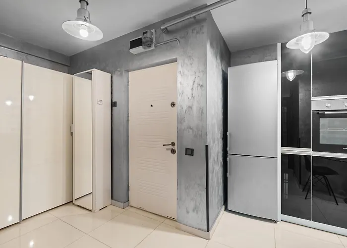 Stylish Monochrome 1br In Apartment