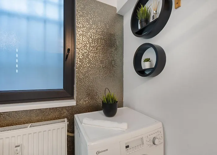Stylish Monochrome 1br In Bukarest