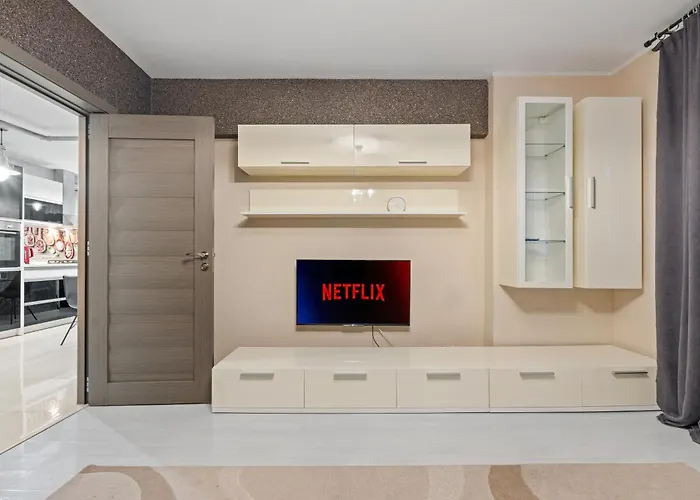 Stylish Monochrome 1br In Apartament Bukareszt