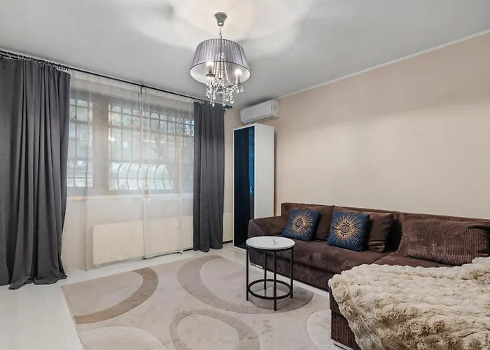 Monochrome Escape 1br Ultra 아파트 부쿠레슈티